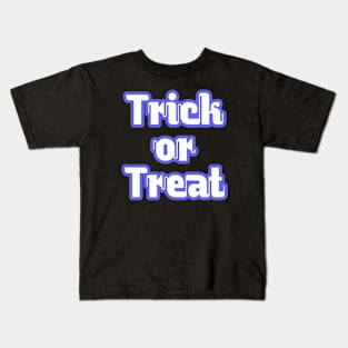 Trick or Treat Halloween Design Kids T-Shirt